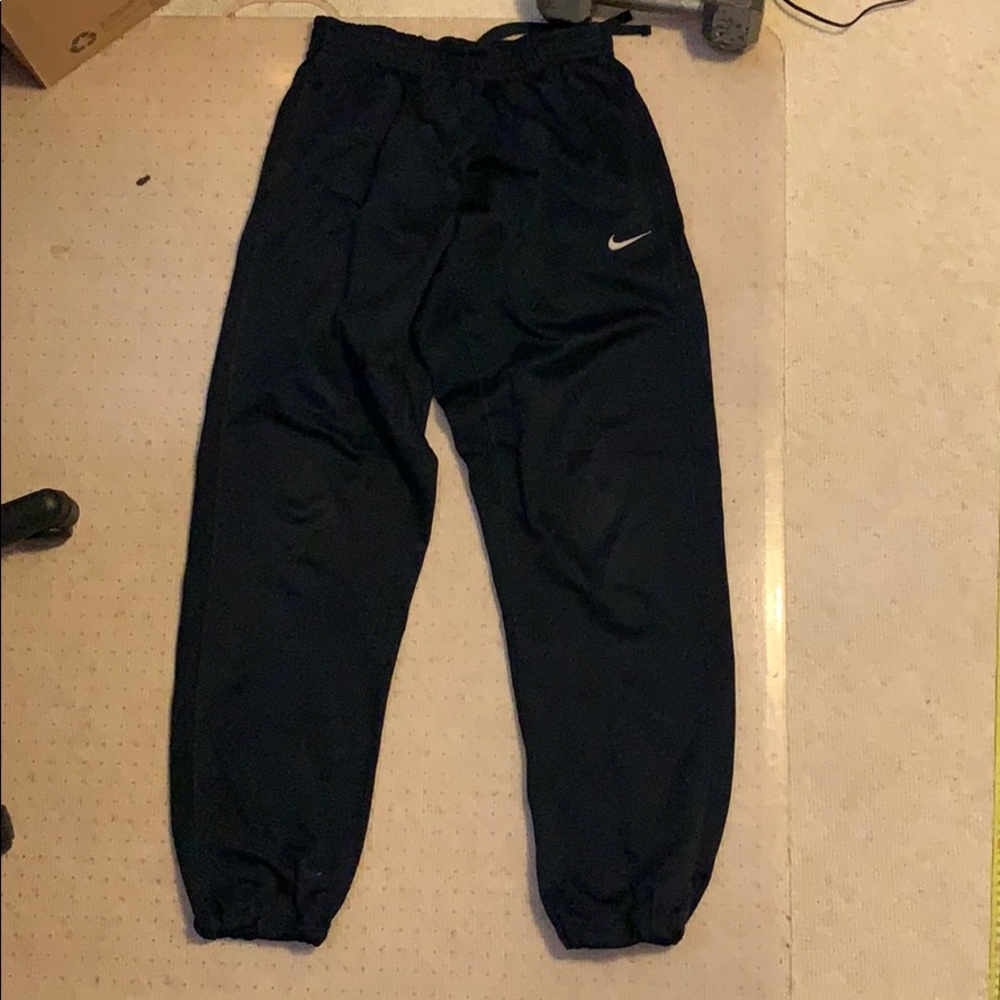 Nike Dark Navy Blue Cuffed Sweatpants